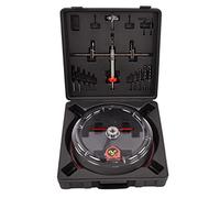 Segrehy Juego de Sierra de Corona Ajustable 40-300 mm, Cortador de Agujeros Circulares con Cuchillas de Acero Carbono de Doble Borde, Protector Anti-Polvo ABS, para Trabajar en Chapas, y Maderas