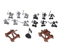 Segrehy Juguetes de Soldado Juego de Figuras de acción de Hombres Militares Soldados del ejército de plástico Modelo de Juguete para niños Niños Niñas Regalo de cumpleaños Favores de