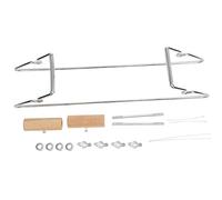 Segrehy Kit de telar de cuentas de acero inoxidable, pulsera de joyería profesional, máquina herramienta para tejer hecha a mano DIY para artesanos y fabricantes de joyas