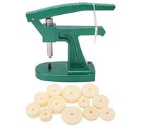 Segrehy Mira la Caja de Respaldo más cercano la Herramienta de Prensa de vigilancia Antideslizante de Acero Inoxidable con Moho de plástico de 12 Piezas para reparación de Relojes Joyeros