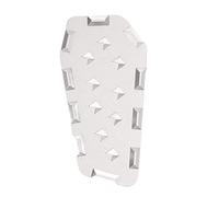 Segrehy Palanca de freno de pie Pedal de ampliación Extensión de pastilla extensora de freno trasero para S1000XR 2015-2019 (Plata)