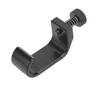 Segrehy Percha de gancho para rejilla trasera de motocicleta, portaequipajes de aleación de aluminio, resistente, duradero, ajuste universal para GTS LX LXV Sprint Primavera 150 50 125 (Negro)