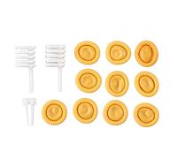 Segrehy Reemplazo de la Cabeza del Disco Duro Peine Multifuncional HDD Magnetic Head Magnetic Recuperation Herramientas para técnicos Profesionales de plástico ABS 14 Piezas