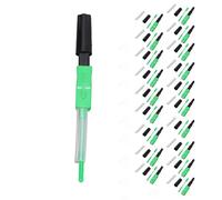 Segrehy SC Conectores de fibra óptica de alto rendimiento 20 PCS Fusion Fusion Splice Splice Conector rápido de fibra de modo único para centros de datos de telecomunicaciones e