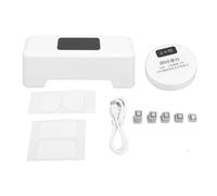 Segrehy Sensor de infrarrojo automático sin Toque de Inodoro Sensor de infrarrojo automático Flusher con Carga USB Inducción rápida para el baño en el hogar ABS Material de plástico 338G