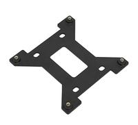 Segrehy Soporte de radiador de refrigeración, soporte de placa trasera de polietileno de alta dureza con soporte de suelo LGA1700, para Intel 1150/1155/1156, accesorios de refrigeración de computadora