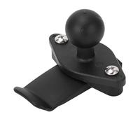 Segrehy Tablero de Instrumentos GPS Montaje Trasero Anti Shake Soporte de Clip GPS de Mano con Cabeza de Bola de 1 Pulgada para Motocicleta Off Road Car Durable Nylon Aleación de Aluminio