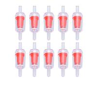 Segrehy Válvula de prueba One Stay, válvula de prueba de agua de 4 mm, bomba de aire, válvula de prueba para tanque de peces, industria química, 10 unidades (4 mm rojo)