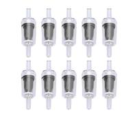 Segrehy Válvula de prueba One Stay, válvula de prueba de agua de 4 mm, bomba de aire, válvula de prueba para tanque de peces, industria química, 10 unidades (4 mm negro)