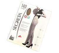 SEGRETA Medias relajantes 140 DEN supercalibrado - Soporte medio - Velado - Compresión graduada 18/22 mmHg - hPa 24/29. Calcetín médico.