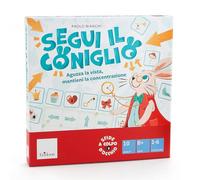 Segui il coniglio. Aguzza la vista, mantieni la concentrazione (Giochi educativi)