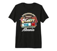 Seguí mi corazón Me llevó a Albania Viaje Tour de Vacaciones Camiseta Premium