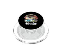 Seguí mi corazón Me llevó a Ucrania Viaje Tour de Vacaciones PopSockets PopGrip para MagSafe