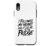Seguí mi corazón y me llevó a la nevera Carcasa para iPhone XR