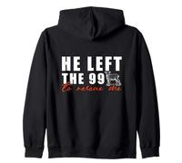 Seguidor de Jesucristo - Mateo 18 - 1 de 99 Sudadera con Capucha