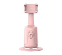 Seguimiento facial automático inteligente de 360° para estabilizador de cardán para teléfono, seguimiento de objetos con IA, no requiere aplicación, ángulo ajustable, antivibración para vlogging en