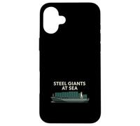 Seguimiento Marino del Buque del Buque del Buque de Carga del observador del Barco Carcasa para iPhone 16 Plus