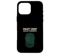 Seguimiento Marino del Buque del Buque del Buque de Carga del observador del Barco Carcasa para iPhone 16 Pro MAX