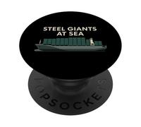 Seguimiento Marino del Buque del Buque del Buque de Carga del observador del Barco PopSockets PopGrip Adhesivo