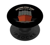 Seguimiento Marino del Buque del Buque del Buque de Carga del observador del Barco PopSockets PopGrip Adhesivo