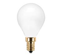 Segula Bombilla a gota LED 24V DC E14 3W 922 opal atenuador