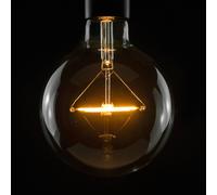 Segula Bombilla globo LED E27 3W 2.200K claro atenuable