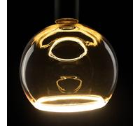Segula Bombilla globo LED Flotante, E27, amarillo G200 6 W 922 atenuable True