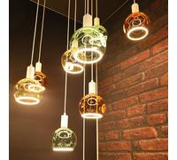 Segula Bombilla globo LED Flotante, E27 naranja G200 6 W 922 atenuable True