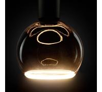 Segula Bombilla globo LED Flotante, E27 negro G150 4 W 922 atenuable True