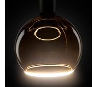 Segula Bombilla globo LED Flotante, E27 negro G200 4 W 922 atenuable True