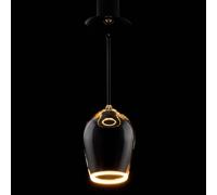 Segula Bombilla LED Flotante Vino tinto negro, E27 5 W 922