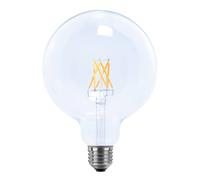 Segula Bombilla LED globo 24V DC E27 6W 927 Filamento atenuable