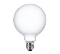Segula Bombilla LED globo 24V DC E27 6W 927 opal atenuable