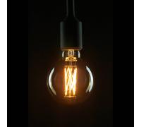 Segula Bombilla LED globo E27 G95 5W 2.200K dorada atenuable True