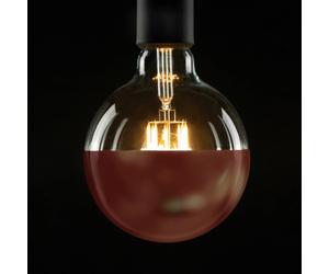 SEGULA globo LED E27 6,5W 927 cabeza espejo cobre EC:EPREL:958135