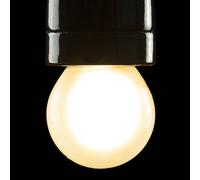 Segula LED E27 3W bola de golf 24V DC mate 927 atenuable EC:EPREL:1781512