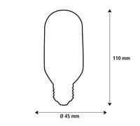 Segula LED Fire Flame Line E27 0,6 W Tubo ahumado 1800 K Decoración