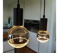 SEGULA LED Illusion G125 E27 5W dim humo/claro True