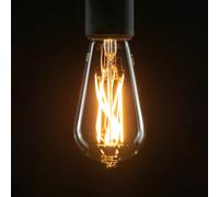 SEGULA LED rústica Long Style E27 5W transparente EC:EPREL:842387