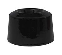 Segula Portalámparas LED de pared, porcelana, color negro, E27