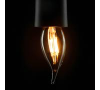 SEGULA vela LED viento E14 3W 2.200K filamento EC:EPREL:985914