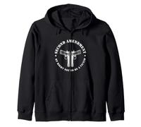 Segunda Enmienda Mi Derecho a No Ser una Víctima Diseño de Pistola Sudadera con Capucha