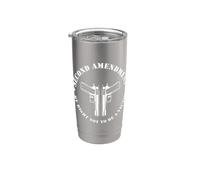 Segunda Enmienda Mi Derecho a No Ser una Víctima Diseño de Pistola Vaso térmico de acero inoxidable de doble pared