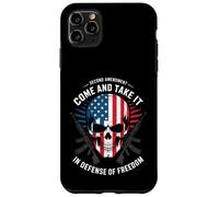 Segunda Enmienda Skull Come and Take It USA Freedom Retro Carcasa para iPhone 11 Pro MAX