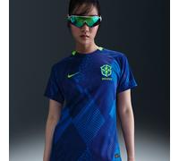 Segunda equipación Stadium Brasil 2025 (selección femenina) Camiseta de fútbol tipo Replica Nike Dri-FIT - Mujer - Azul XS (EU 32-34)
