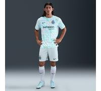 Nike - Pantalón corto Inter Milan Segunda Equipación 2025-2026, Unisex, Ghost Aqua-Blue Void No Sponsor, L