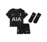Segunda equipación Stadium Tottenham Hotspur 2025/26 Equipación de tres piezas Replica de fútbol Nike - Bebé e infantil - Negro 3-6M