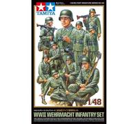 Segunda Guerra Mundial Ejército Infantería Setset TAMIYA 1/48: 10 Figuras Cba M