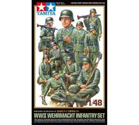 Segunda Guerra Mundial Ejército Infantería Setset TAMIYA 1/48: 10 Figuras Cba M