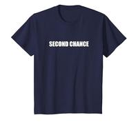 Segunda Oportunidad Camiseta, Niños, Azul Marino, 2 años